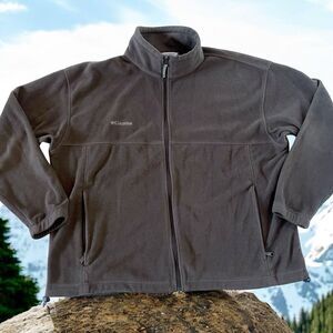 COLUMBIA Jacket Mens XXL Brown Fleece Steens Mountain 2.0 Gorpcore Sweater 2XL